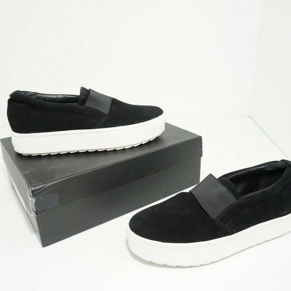 Rachel Zoe Black Suede Women's Platform Flats 8.5 - Picture 2 of 12